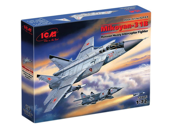 ICM 1/72 Mikoyan-31B, Russian Heavy Interceptor Fighter