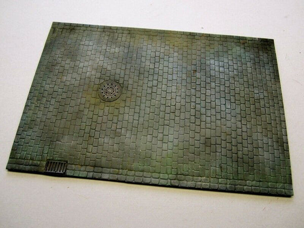 FoG Models 1/35 scale Diorama Base No.14 Drain and Manhole 260mm x 175mm