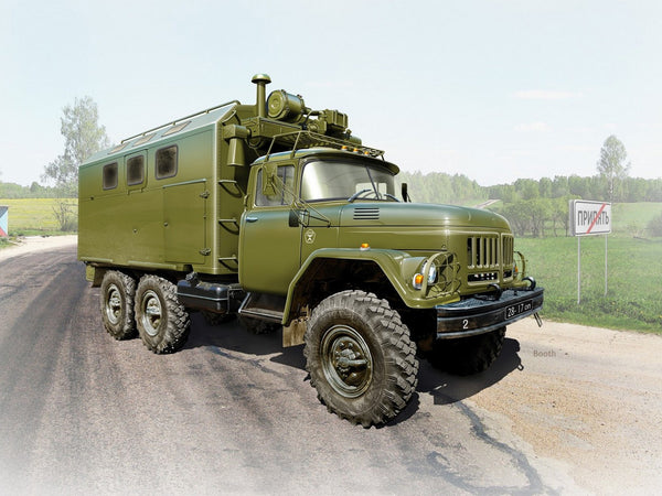 ICM 1/35 Russian ZiL-131 KShM, Soviet Army Vehicle