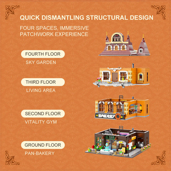 Pantasy ORIGINAL Bakery (4-Storey Building) - 2663 pcs
