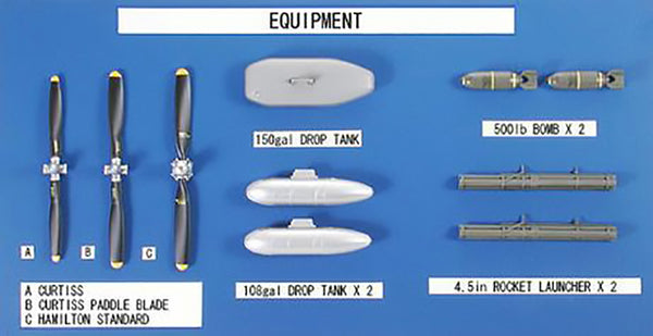 TAMIYA 1/48 Scale AIRCRAFT WW2 USN P-47D THUNDERBOLT 'RAZORBACK'