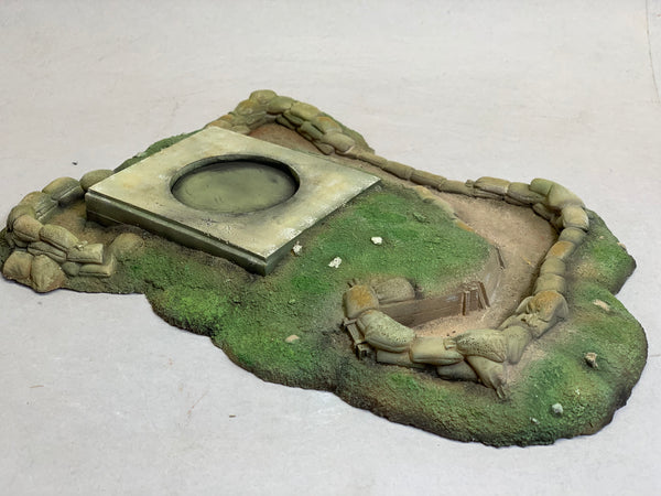 FoG Models 1/35 scale WW2 German Panzer Turret Base (base only NO turret) Stahlunterstand mit Pantherturm (aka F. Pz. Drehturm 4341)