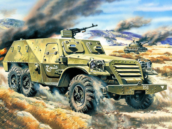 ICM 1/72 Russian BTR-152V, Armoured Personnel Carrier