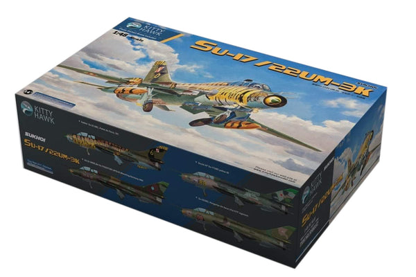 Kitty Hawk 1/48 Scale Su-17/Su-22 UM3K/UM4 Fitter G aircraft Model Kit