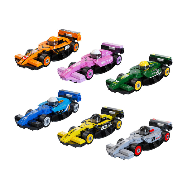 CADA 1:48 MINI CARS Mini Orange Circuit Racing Car - 70 pcs