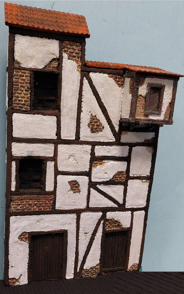 FoG Models 1/35 Scale Medieval European timber framed town house facade