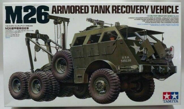 Tamiya 1/35 scale WW2 Allied M26 Tank Recovery Vehicle
