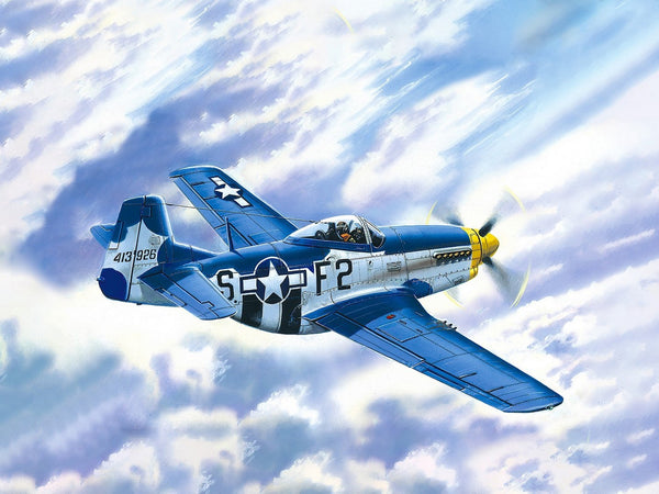 ICM 1/48 scale WW2 Mustang P-51D-15, WWII American Fighter