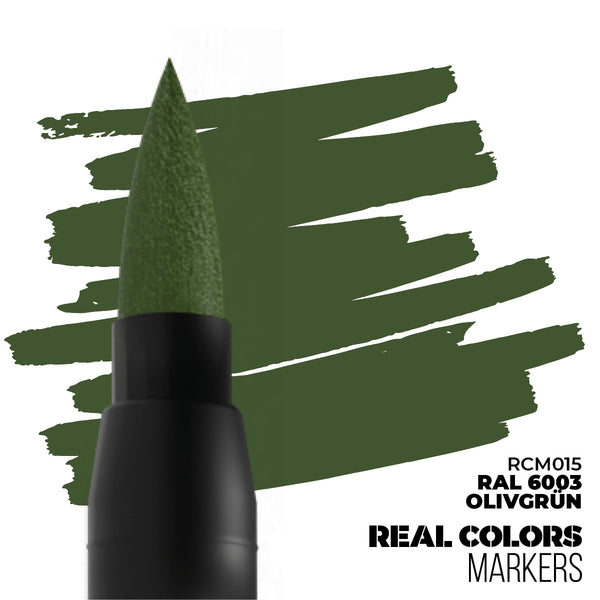 AK Interactive Real Colour Marker - RAL 6003 OLIVGRÜN