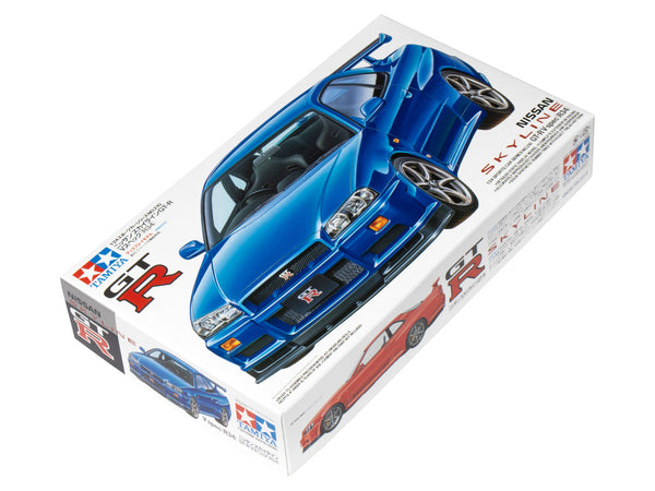 TAMIYA 1/24 CARS NISSAN SKYLINE GT-R V-SPEC R34 car model kit