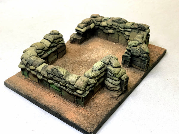 1/35 scale CP / MORTAR PIT #1 diorama base