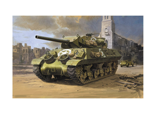 Tamiya 1/48 scale WW2 American US M10 Mid Production tank model kit