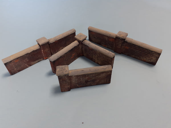 FoG models 1/35 scale Brick garden wall diorama Set #1