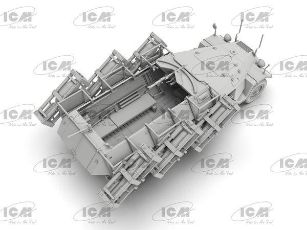 ICM 1/35 WW2 German 'Stuka zu Fuß' Sd.Kfz. 251/1 Ausf.B MLRS