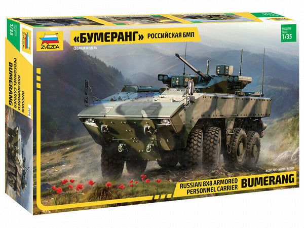 Zvezda 1/35 scale BUMERANG RUSSIAN APC