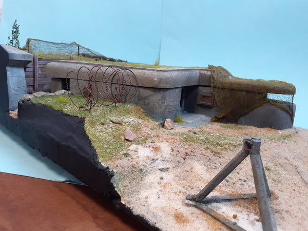 FoG Models 1/35 scale Large WW2 German Normandy Bunker Atlantic wall series #6
