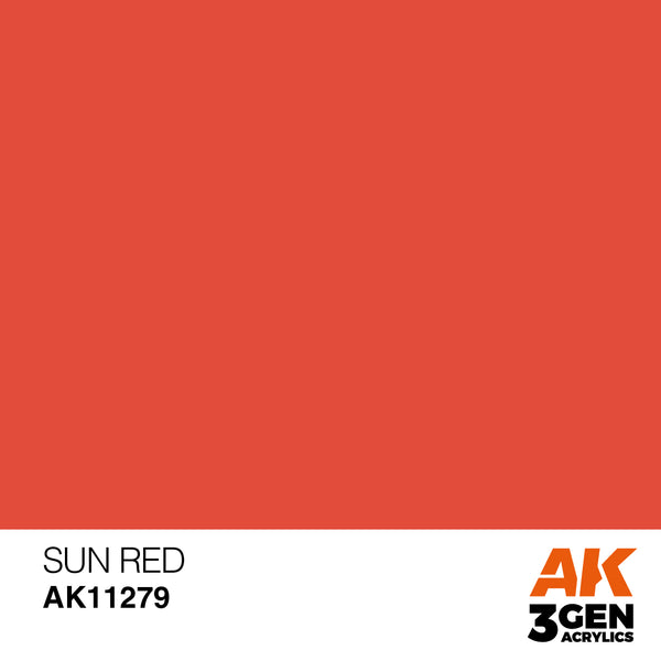 AK Interactive Sun Red COLOR PUNCH 17 ml