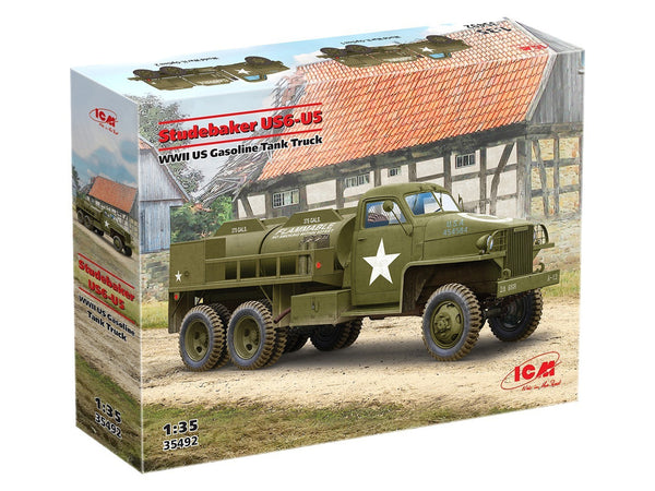 ICM 1/35 Studebaker US6-U5, WWII U.S. Gasoline Tank Truck
