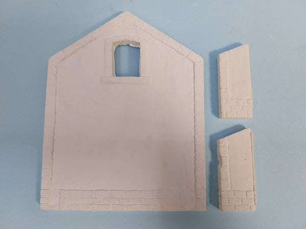 FoG Models 1/35 Scale Provincial buttressed wall section.