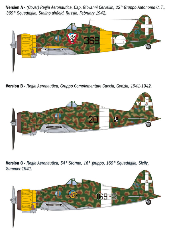 Italeri 1/32 scale WW2 Italian Macchi C.200 Model kit (2516)