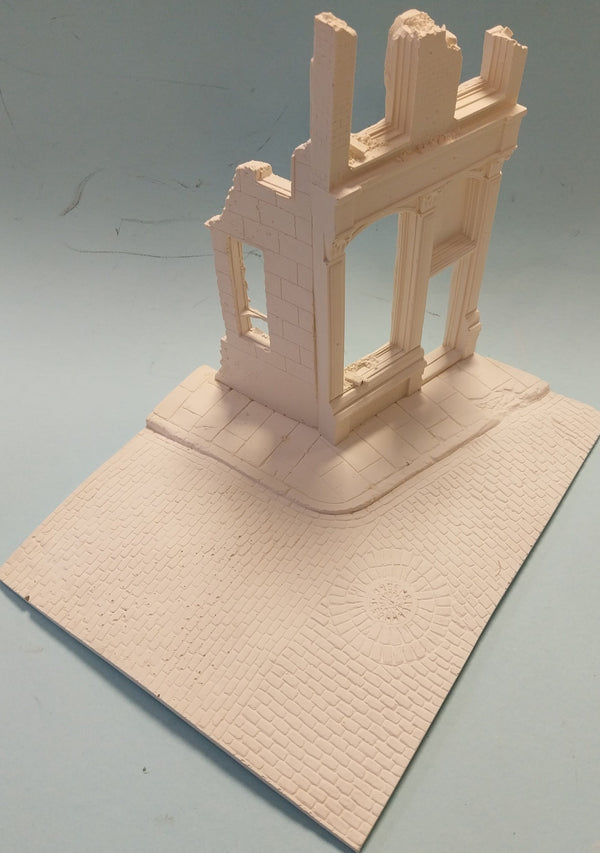 FoG Models 1/35 scale European street corner diorama model kit #2