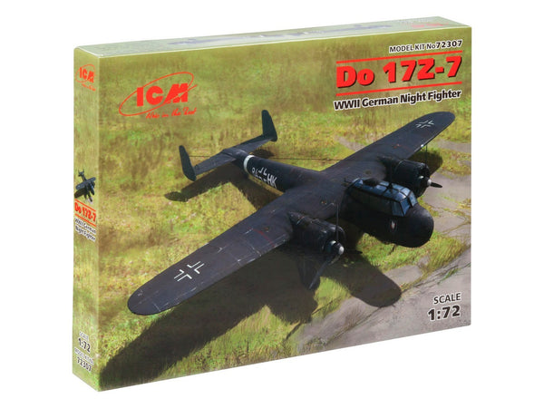 ICM 1/72 WW2 Do 17Z-7, WWII German Night Fighter