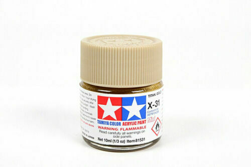 Tamiya Gloss Acrylic Paints X1 - X35 Model Paint 10ml Jars