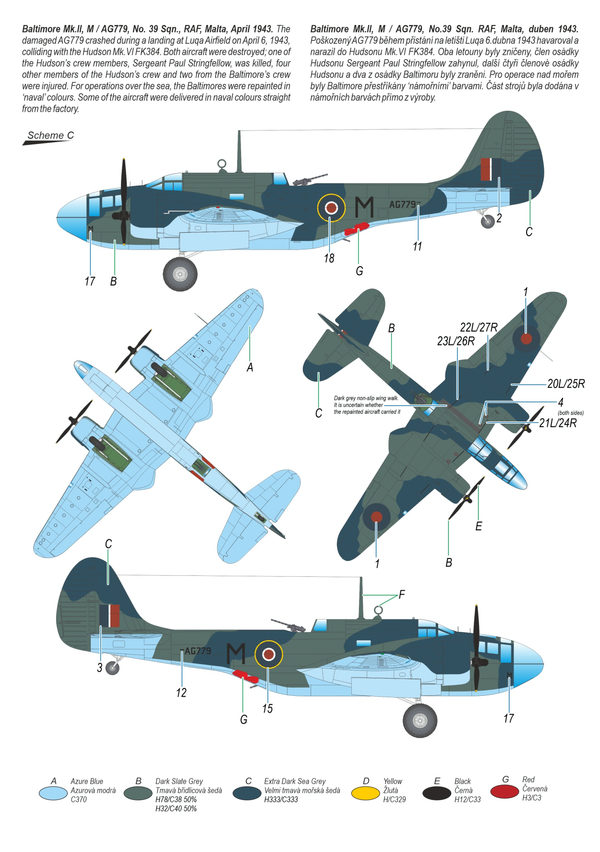 Special Hobby 1/48 WW2 RAF Baltimore Mk1 Mk2