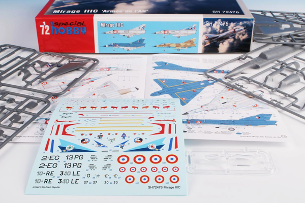 Special Hobby 1/72 Scale Mirage IIIC 'Armee de l'Air' 1/72