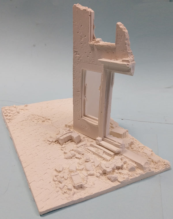 FoG models 1/35 scale House ruin #4 Building and Base size 240mm x 170mm