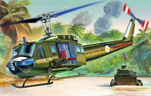 Italeri 1/72 Scale UH-1D Slick Helicopter Model Kit