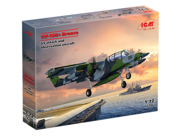 ICM 1/72 OV-10D+ Bronco, U.S. Attack & Observation Aircraft