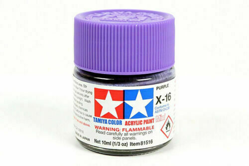 Tamiya Gloss Acrylic Paints X1 - X35 Model Paint 10ml Jars