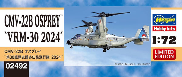 Hasegawa 1/72 CMV-22B Osprey VRM-30 2024 Kit