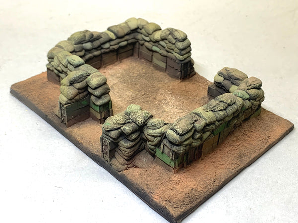 1/35 scale CP / MORTAR PIT #1 diorama base