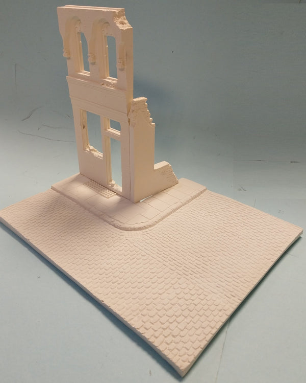 FoG Models 1/35 scale European street corner diorama model kit #1