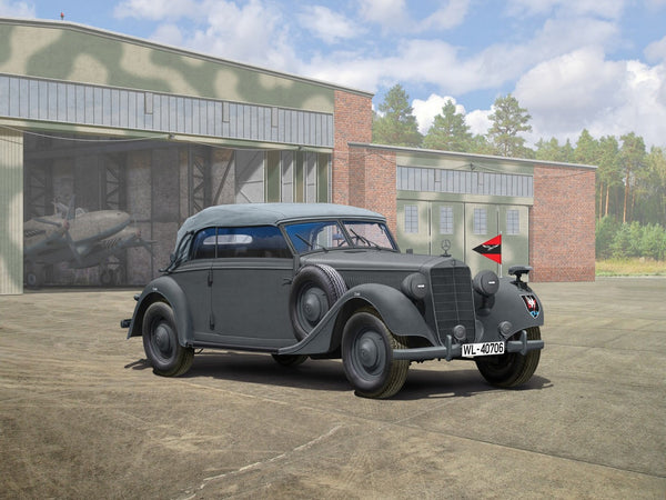 ICM 1/35 Typ 320 (W142) Cabriolet Soft Top WW2 German