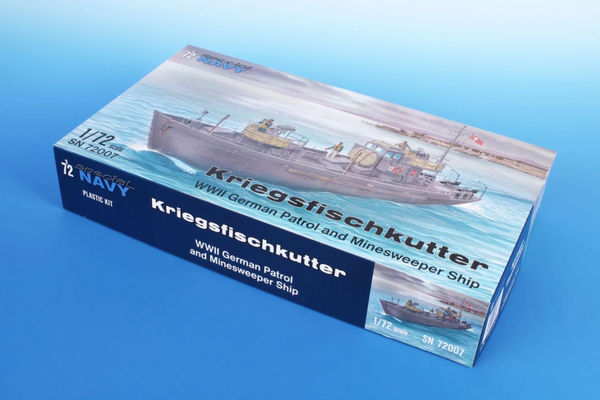 Special Hobby 1/72 Scale WW2 German Kriegfischcutter 1/72