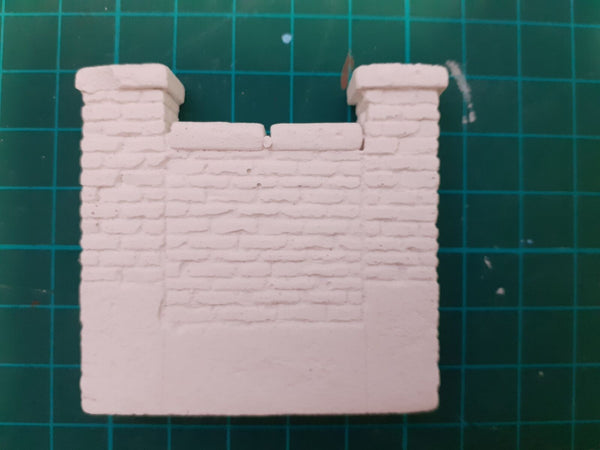 FoG Models 1/35 scale Ruined building walls #16 size 55mm x 50mm