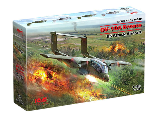 ICM 1/48 OV-10A Bronco, U.S. Attack Aircraft