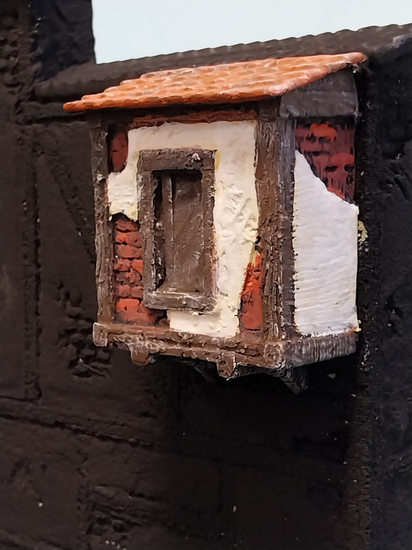 FoG models 1/35 scale rustic bay window diorama add on accessory