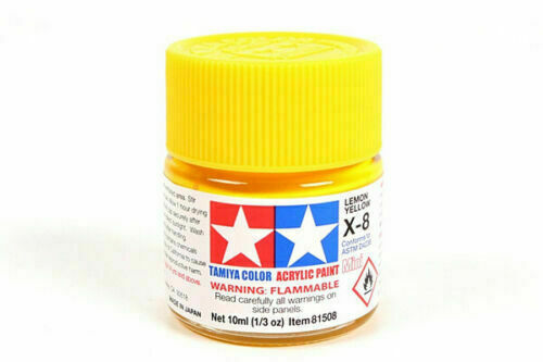 Tamiya Gloss Acrylic Paints X1 - X35 Model Paint 10ml Jars