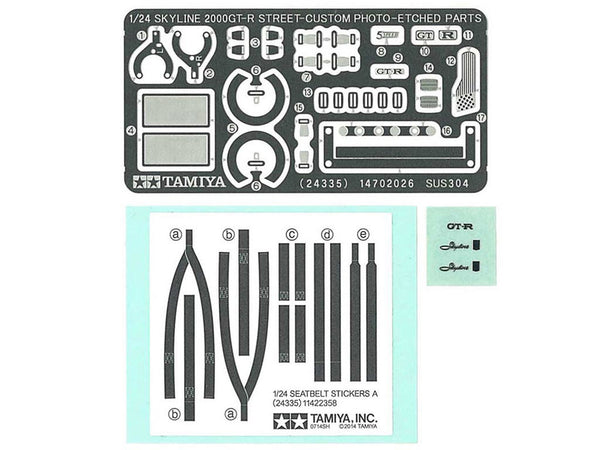 TAMIYA 1/24 CARS 1/24 SKYLINE 2000GT-R ST CUSTOM car model kit