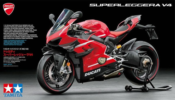 Tamiya 1/12 Scale BIKE Ducati Panigale V4 Superleggera motorbike model kit