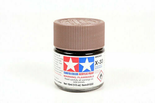 Tamiya Gloss Acrylic Paints X1 - X35 Model Paint 10ml Jars