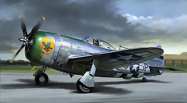 TAMIYA 1/72 AIRCRAFT WW2 US P-47D THUNDERBOLT BUBBLETOP