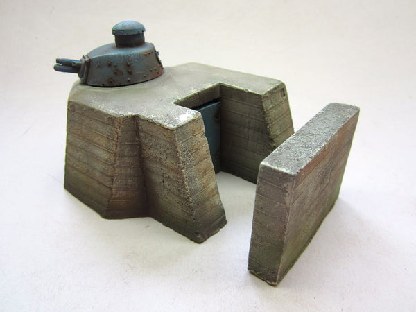 FoG Models 1/35 Scale WW2 German Tobrouk bunker with Tank turret