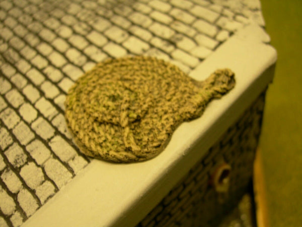 FoG models 1/35 Scale Coil of rope (Resin model) diorama accessory