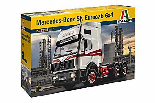 ITALERI 1/24 scale TRUCKS MERCEDES BENZ SK EUROCAB 6x4 lorry model