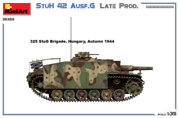 Miniart 1/35 WW2 STuG.42 Ausf.G LATE PRODUCTION